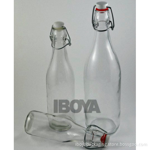 Swing Top Wine/Beverage Glass Bottles